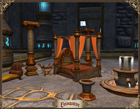 Mahogany Marble Furniture Set